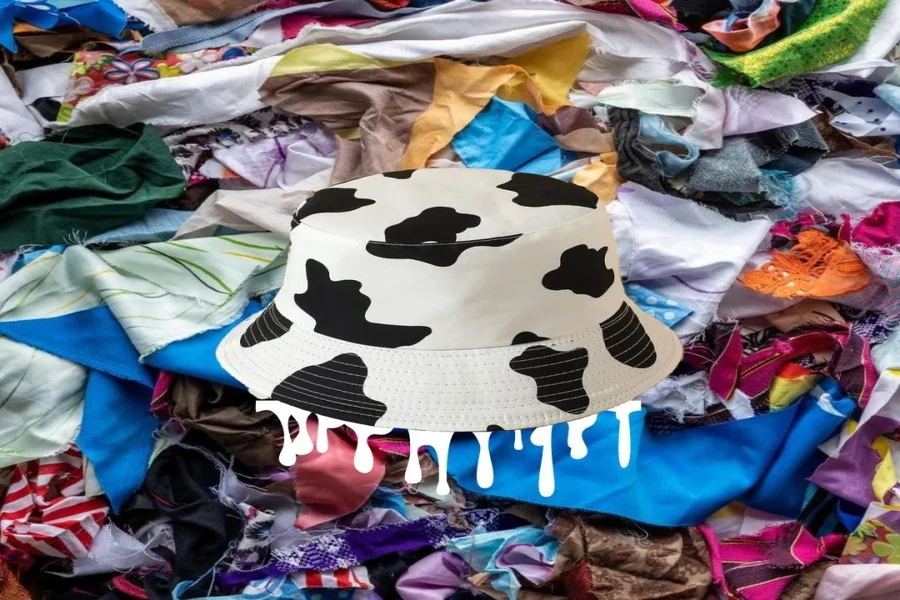 Cow Print Bucket Hat Trendy Accessory for Every Outfit